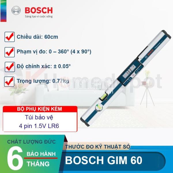 Thước đo nghiêng kỹ thuật số Bosch GIM 60