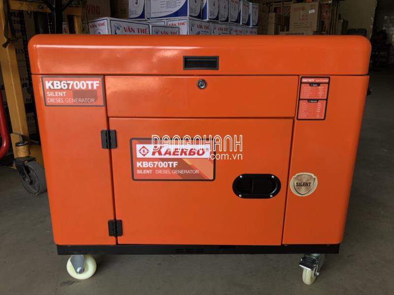 MÁY PHÁT ĐIỆN CÁCH ÂM DIESEL KAERBO 5KW KB-6700TF