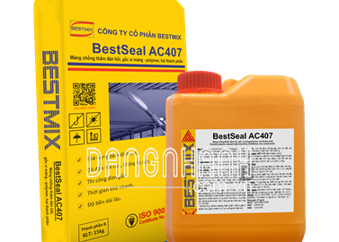 BestSeal AC407 Màng chống thấm đàn hồi, gốc xi măng-polymer, hai thành phần