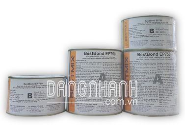 BestBond EP750 Epoxy bơm vá vết nứt bê tông, hai thành phần