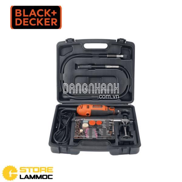 Máy chạm khắc đa năng 180W có hộp và phụ kiện Black&Decker RT18KA