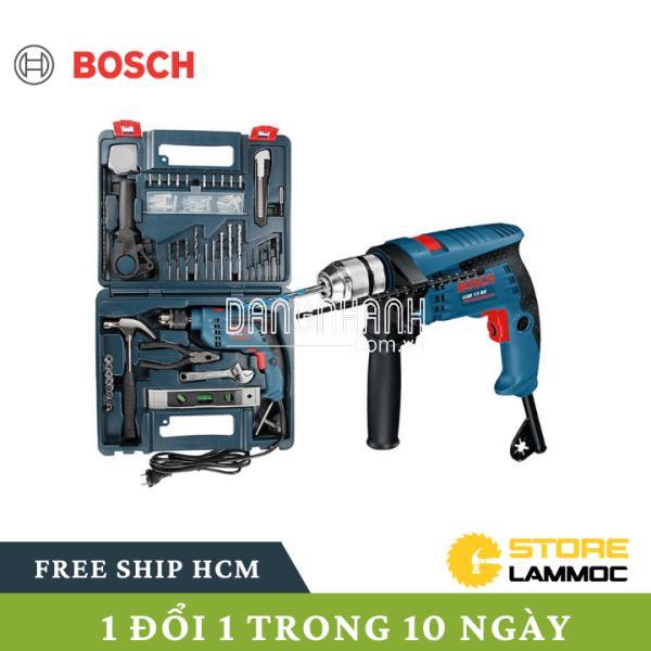 BOSCH Máy khoan 100 món 660W GSB13RE (bộ set có valy 100 món phụ kiện)