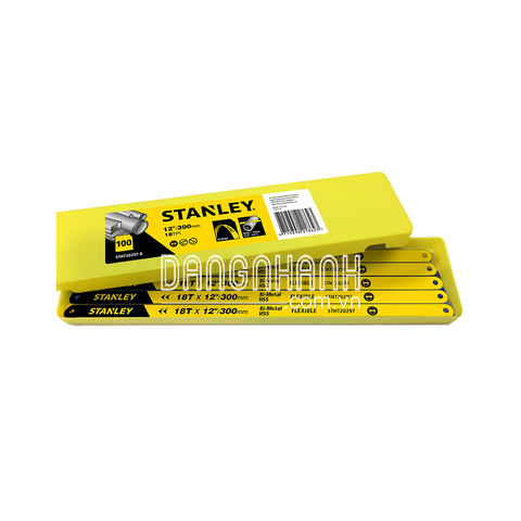 Lưỡi cưa thẳng BI-METAL 18Tx12"/300mm (Hộp 100 lưỡi) Stanley STHT20297-8