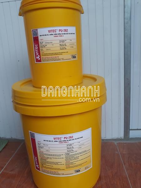 SƠN PHỦ BẢO VỆ, CHỐNG THẤM, CHỐNG ĂN MÒN GỐC POLYURETHANE VITEC-PU262