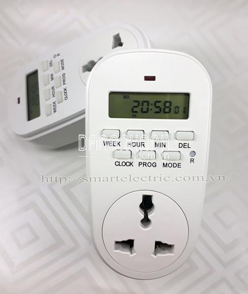 Ổ cắm hẹn giờ bật tắt tự động GET02A