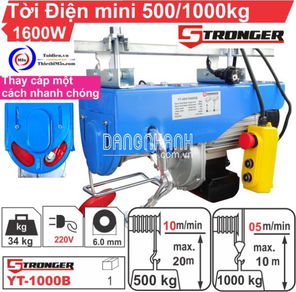 TỜI ĐIỆN MINI 500-1000KG STRONGER