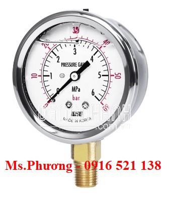Đồng hồ áp suất Wise Model P254