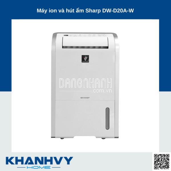 Máy ion và hút ẩm Sharp DW-D20A-W