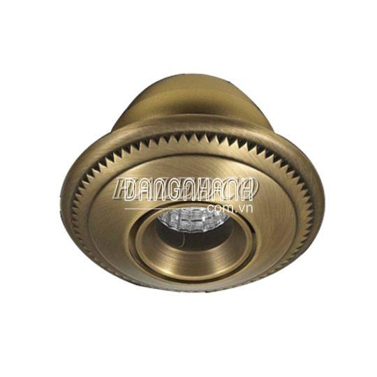Đèn led âm trần HL74001-7w mặt trời
