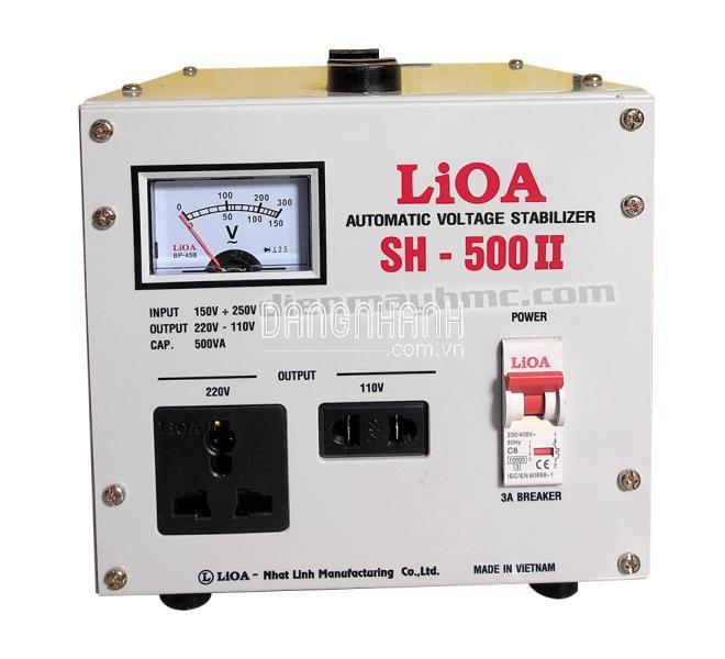 Ổn áp LIOA 500VA 1 pha SH 500 (150-250v)