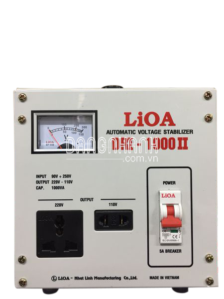 Ổn Áp LiOA 1 Pha DRI 1KVA (90-250v)