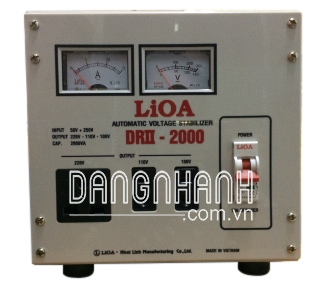 Ổn Áp LiOA 1 Pha DRII 2KVA (50-250v)