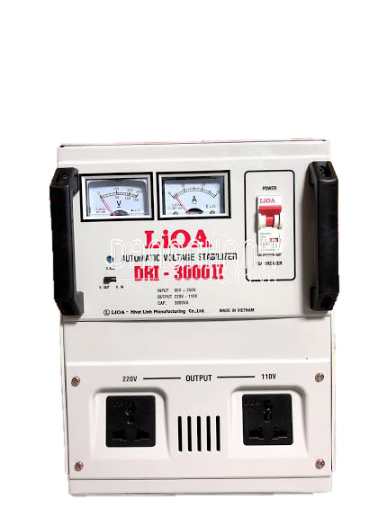 Ổn Áp LiOA 5Kva 1 Pha SH 5000 (150-250v) NEW 2020 - Đồng hồ điện tử