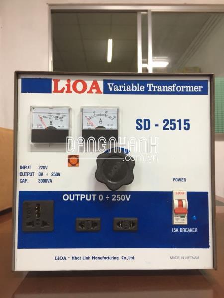 Biến Áp Vô Cấp LiOA SD 2515