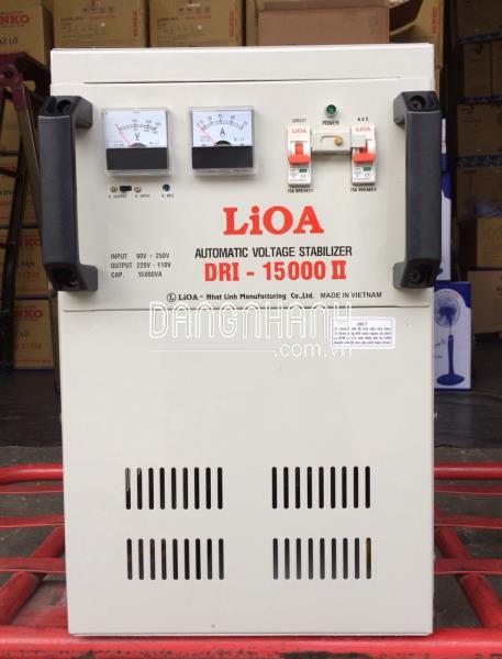 Ổn Áp LiOA 1 Pha SH 15000 (150v - 250v) DRI (90-250v)