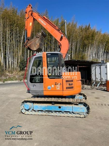 Máy xúc bánh xích HITACHI ZX75US-A