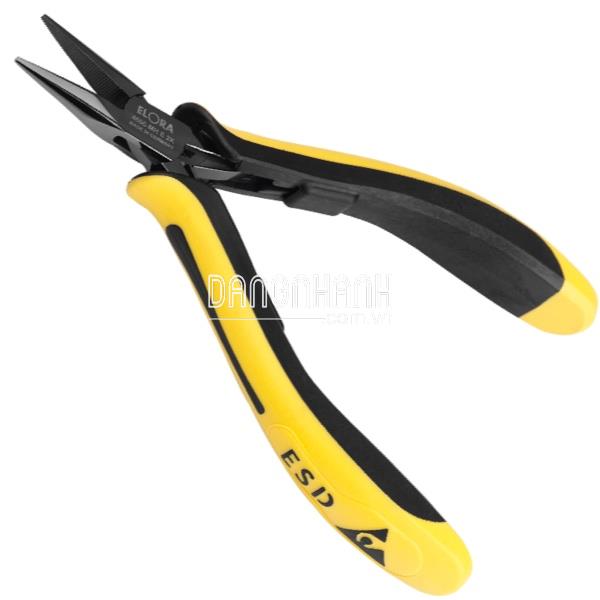4660-MHE2K kềm kẹp linh kiện 130mm, mũi răng cưa, chống tĩnh điện ESD.
