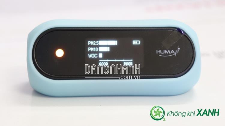 Phụ kiện thiết bị đo chất lượng không khí Huma-i màu xanh