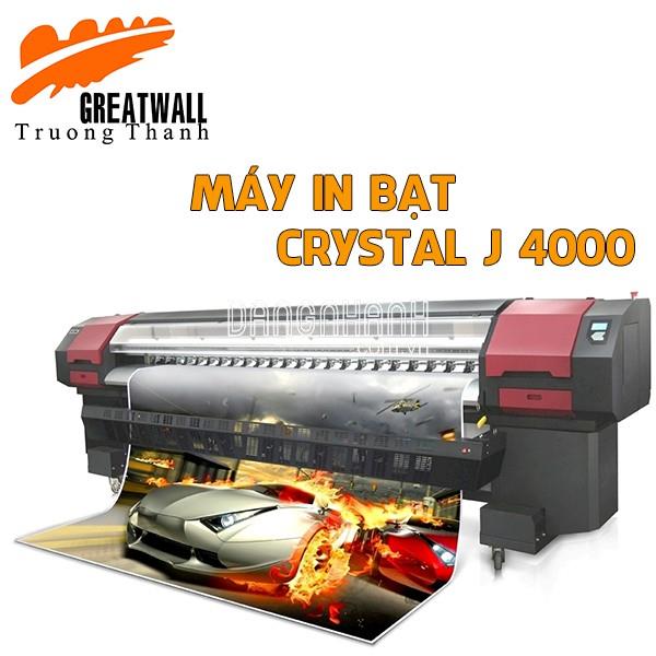 máy in bạt CRYTAL - J4000