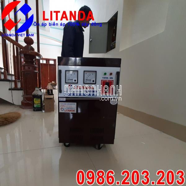 Ổn Áp Litanda 15KVA-DRI Dải 50V
