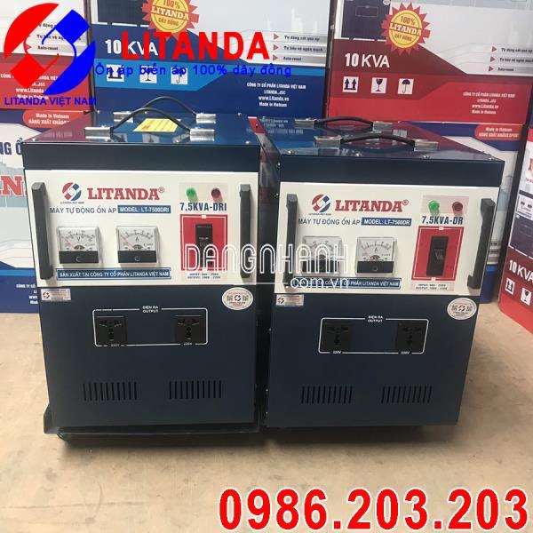 Ổn Áp Litanda 7.5KVA-DR Dải 90V