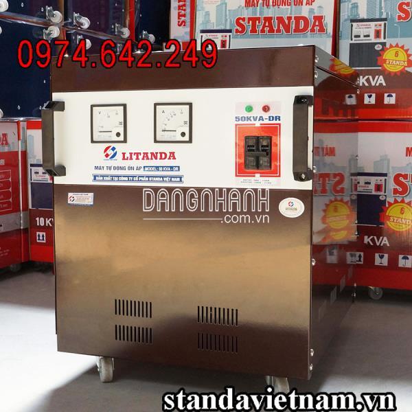 Ổn Áp Litanda 50KVA DR Dải 90V-250V NEW 2020