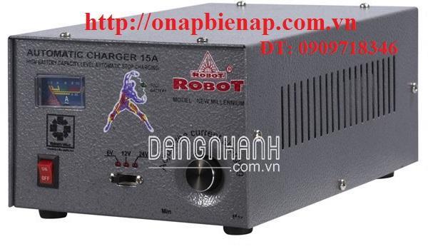 SẠC TỰ ĐỘNG 15A ROBOT(6V-12V-24V)