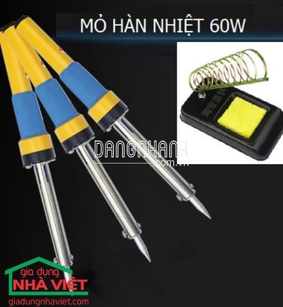 Combo Mỏ hàn chì 60W JJS-460 và Giá đỡ mỏ hàn