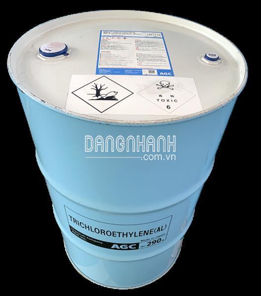 Trichloroethylene (TCE) C2HCl3, 290kg/phuy, Nhật Bản