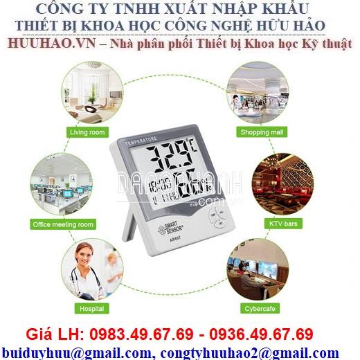 NHIỆT ẨM KẾ ĐIỆN TỬ SMARTSENSOR AR807