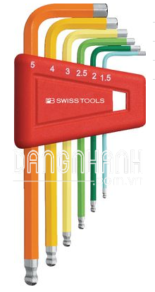 PB 212H-5RB - Bộ lục giác đầu bi PB SWISS TOOLS -# 424450.0020