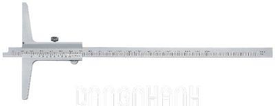 Thước đo sâu cơ khí NERIOX straight measuring rod 012891