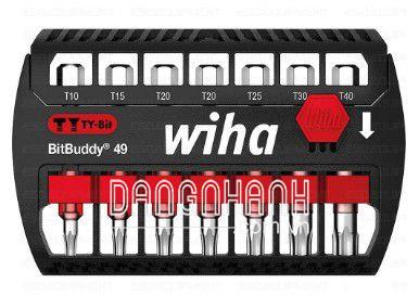 Bộ đầu bit 1/4'' đầu sao 7 chi tiết Wiha 42115