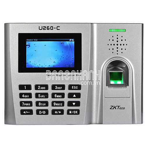 MÁY CHẤM CÔNG ZKTECO U260-C