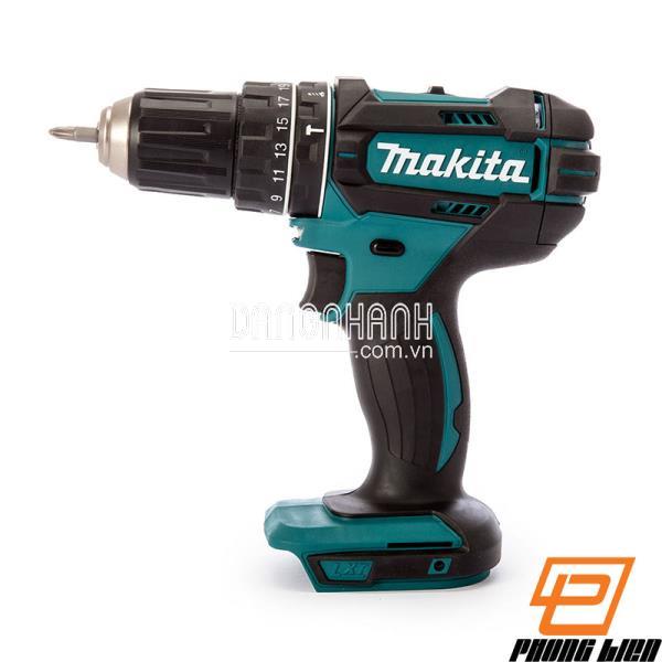 MÁY KHOAN BẮT VÍT MAKITA DHP482Z 13MM (18V KO PIN SẠC)