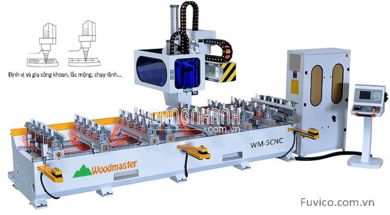 MÁY LÀM MỘNG ÂM CNC 5 ĐẦU