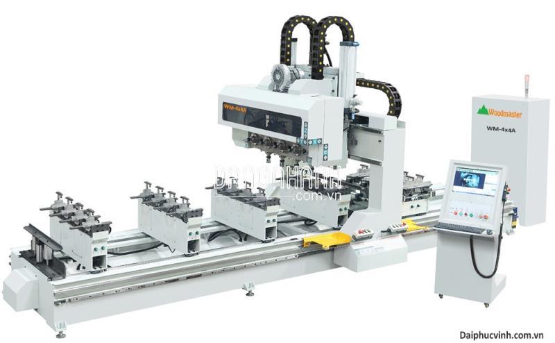 MÁY PHAY MỘNG ÂM DƯƠNG CNC 16 DAO 4 DÀN KẸP