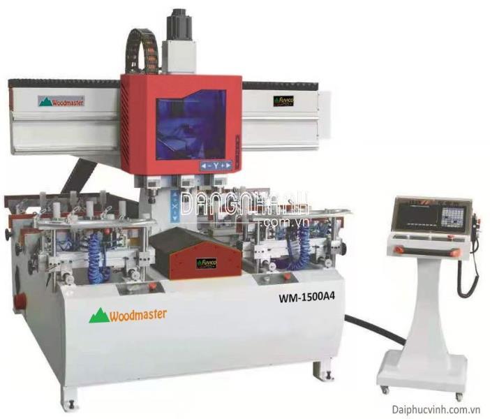 MÁY PHAY MỘNG ÂM CNC 4 ĐẦU 2 LINE 1500MM