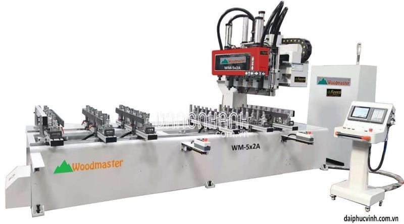 MÁY PHAY MỘNG ÂM CNC 10 ĐẦU 3200MM WM-5X2A