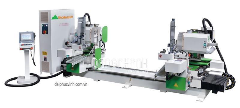 MÁY PHAY MỘNG ÂM DƯƠNG 2 ĐẦU CNC 4 DAO WM-D200CNC-FR