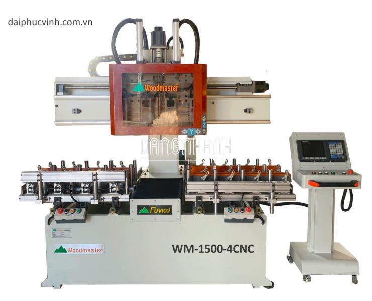 MÁY ĐỤC MỘNG ÂM CNC 4 ĐẦU