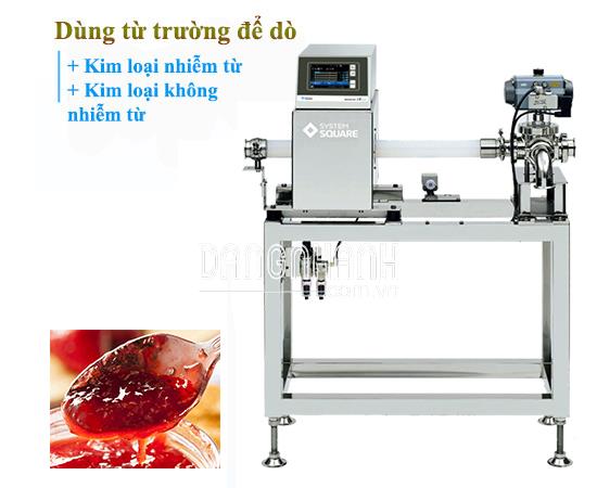 Máy dò kim loại trong chất lỏng