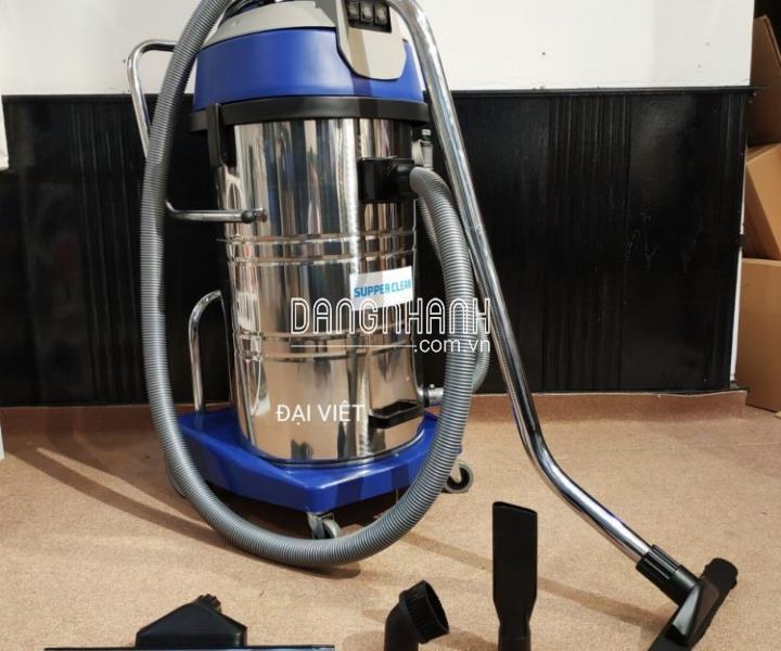 Máy Hút Bụi và Nước Công Nghiệp 3900W 3 Motor - 80 Lít (New 2020)