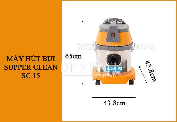Máy hút bụi gia đình SUPPER CLEAN SC15