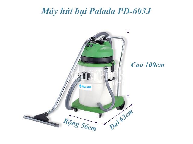 Máy hút bụi công nghiệp Palada PD-603J