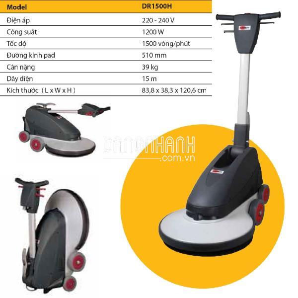 Máy chà sàn đơn công nghiệp tốc độ cao