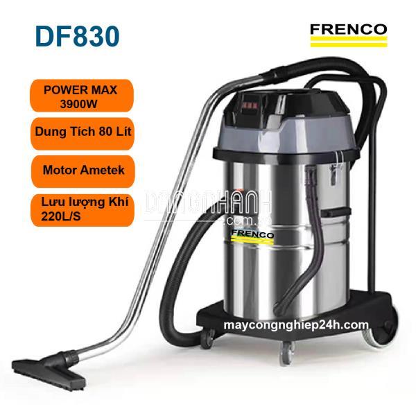 Máy hút bụi công suất lớn Frenco DF830