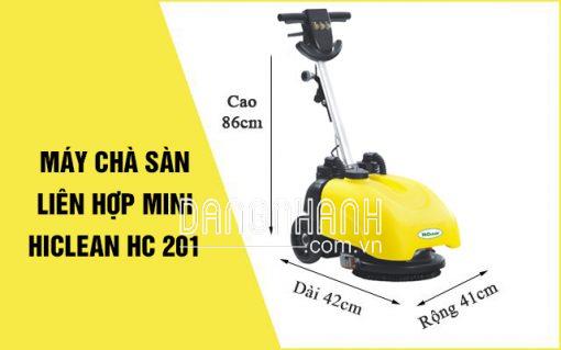 Máy chà sàn liên hợp mini HiClean HC201