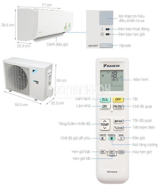 Máy lạnh Daikin Inverter 2 HP FTKQ50SAVMV