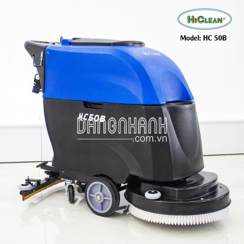 Máy chà sàn liên hợp HiClean dùng bình ắc quy HC50B